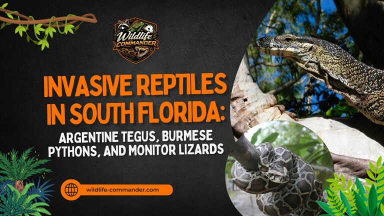 Invasive Reptiles in South Florida: Argentine Tegus, Burmese Pythons, and Monitor Lizards cover